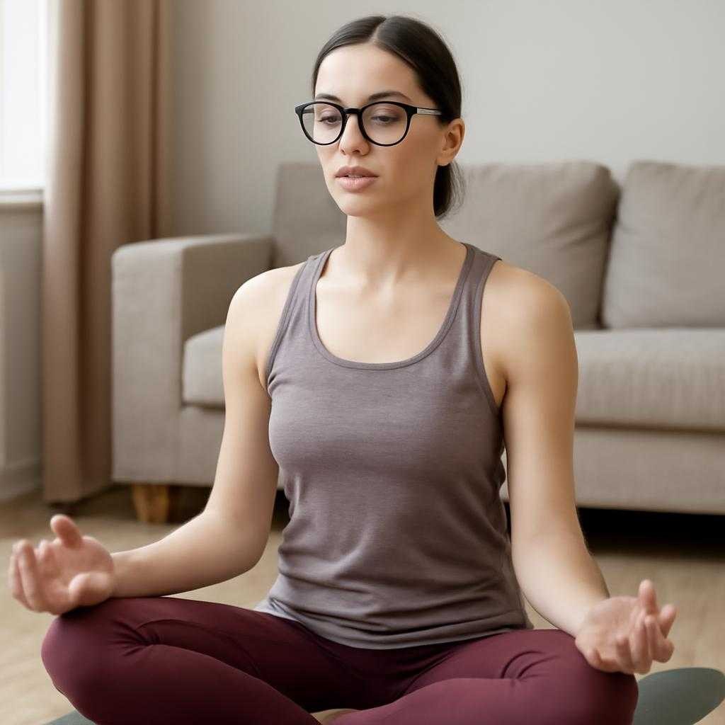 йога при близорукости