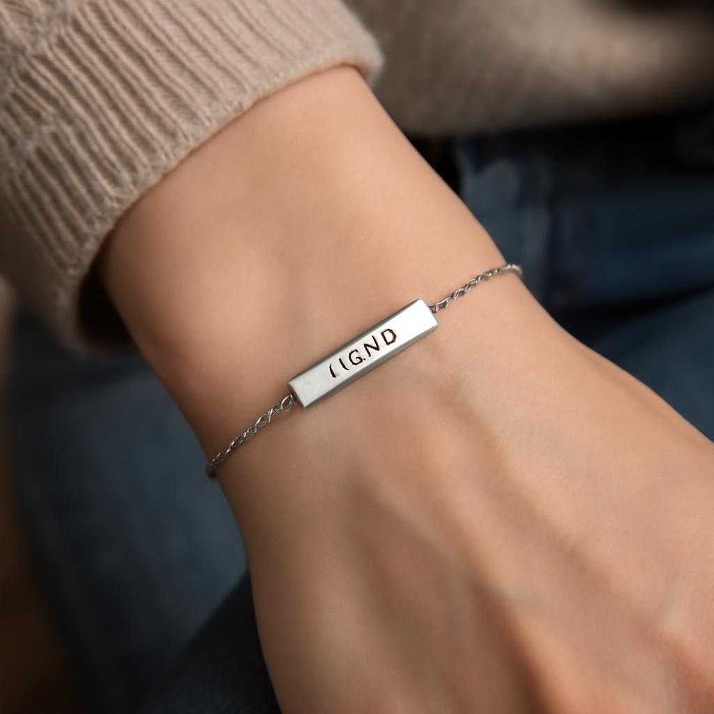 именной браслет