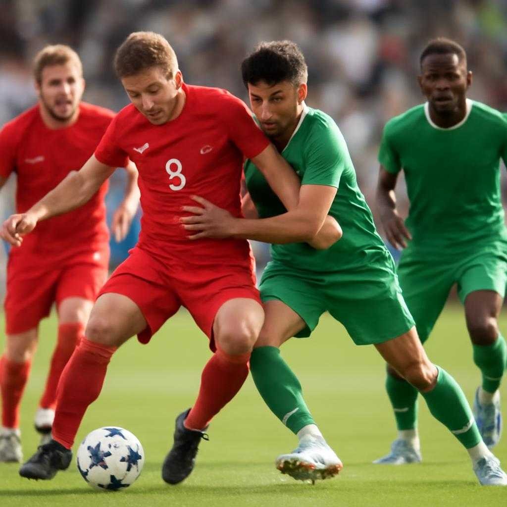 футболисты